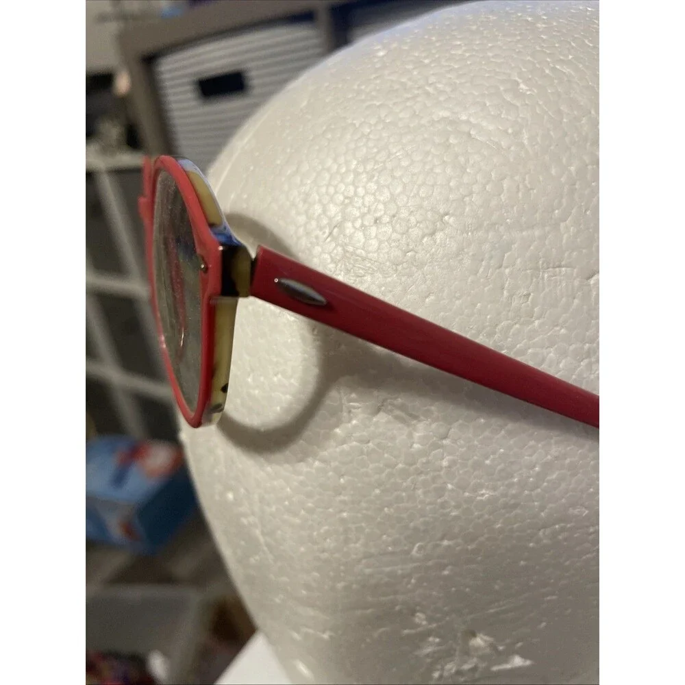 Ray-Ban RB 7118 5714 Eyeglasses Pink Full Rim Round Frame Only 48-19 45